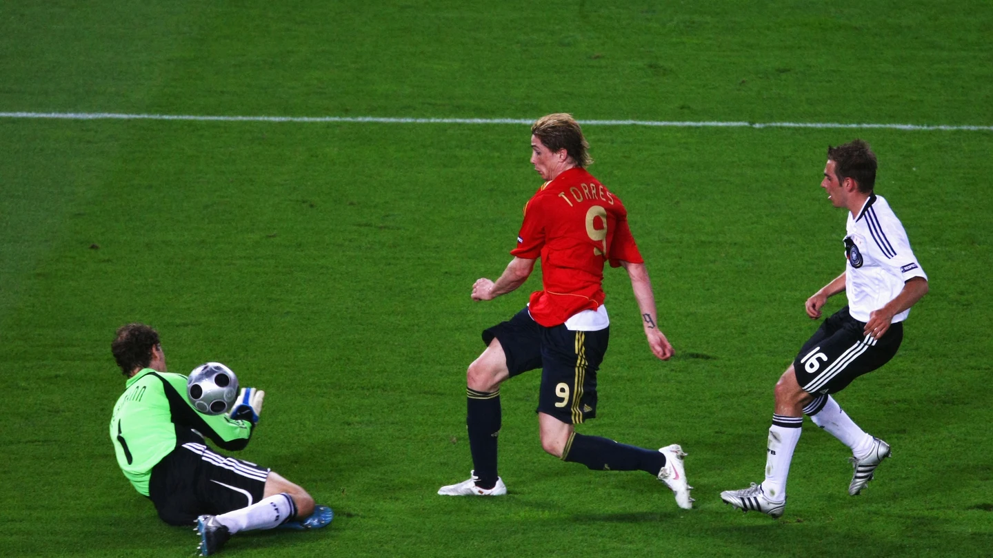 El gol de Fernando Torres a Alemania en el Ernst Happel El gol de Fernando Torres a Alemania en el Ernst Happel