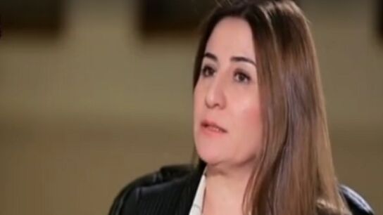 Vian Dakhil durante la entrevista