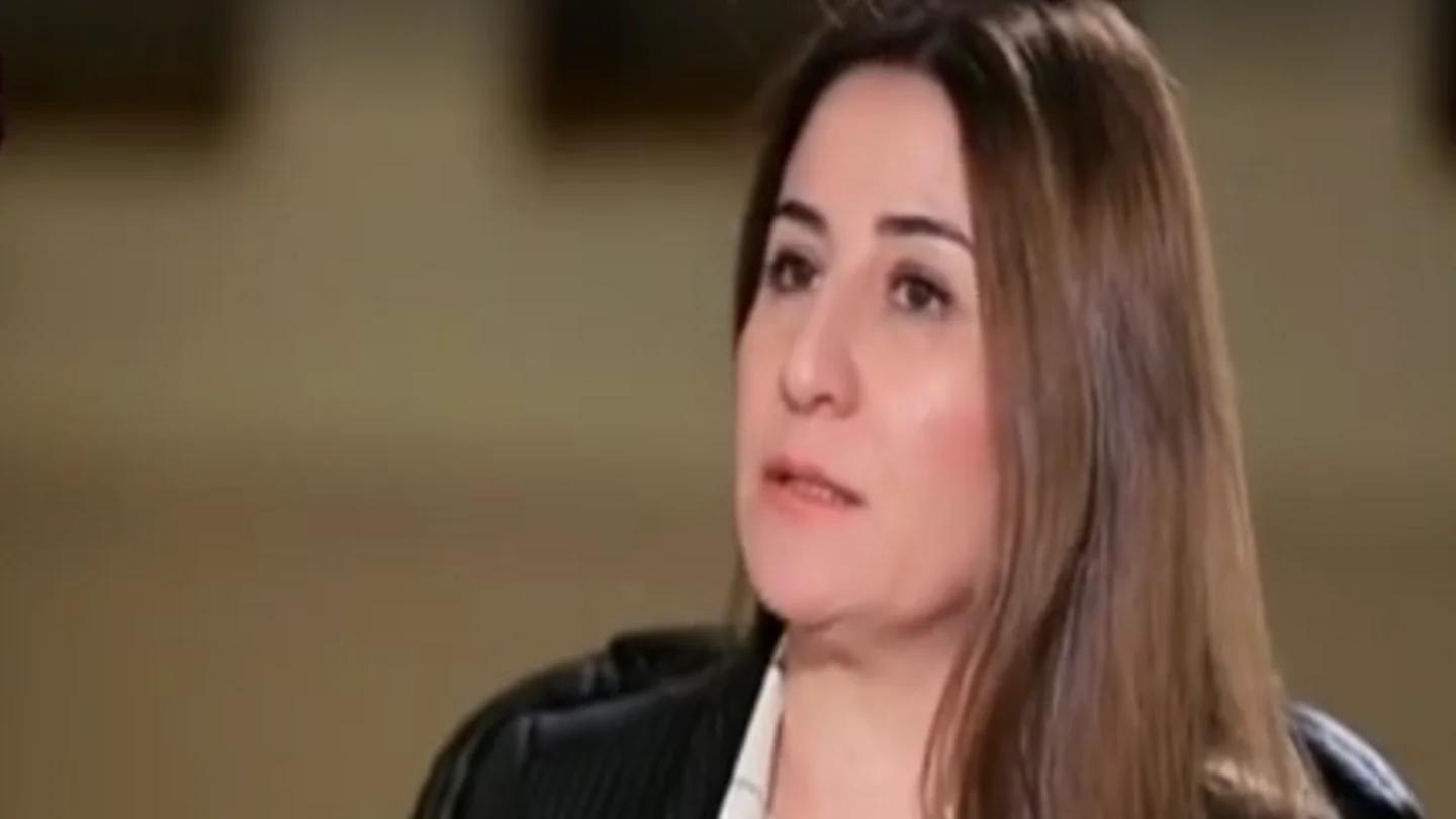 Vian Dakhil durante la entrevista Vian Dakhil durante la entrevista