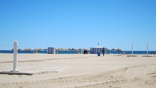 Una playa de valencia 
