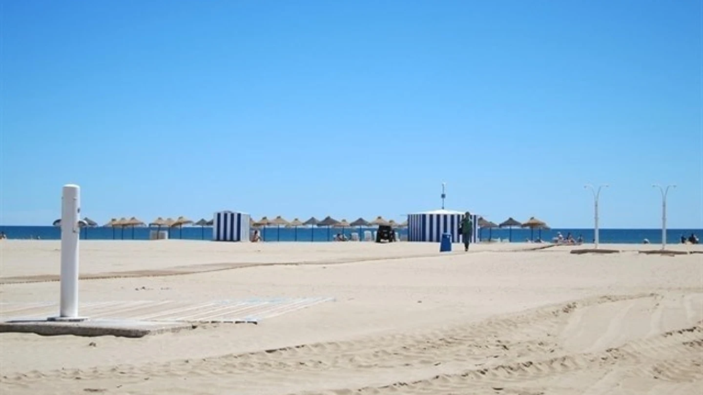Una playa de valencia Una playa de valencia