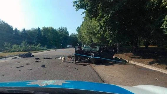 El coche en el que murieron las dos jóvenes