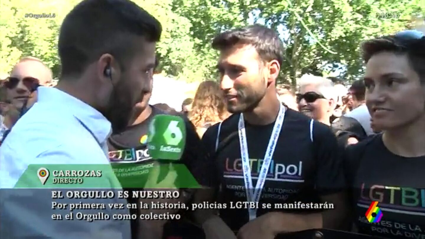 La Polic&iacute;a LGTBI, por primera vez en el Orgullo