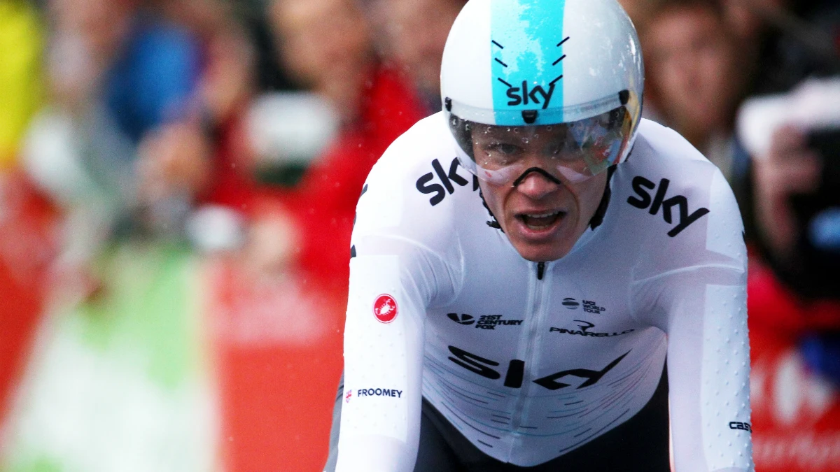 Chris Froome, en el Tour de Francia