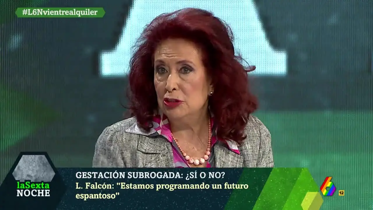 La escritora Lidia Falcón