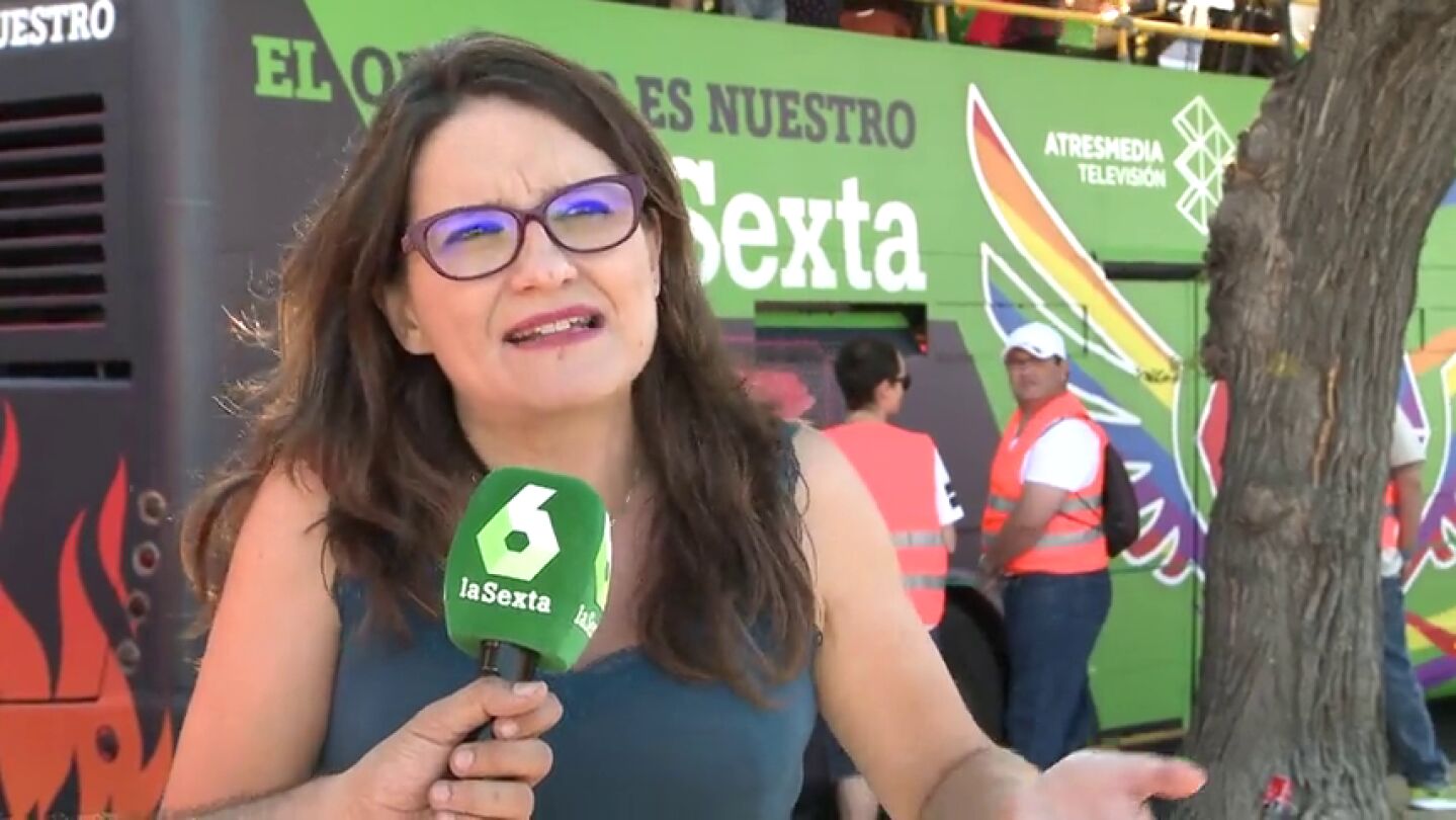 M&oacute;nica Oltra: "El Orgullo hace falta porque la diversidad en este pa&iacute;s no siempre se ha vivido con tanta normalidad como hasta ahora"