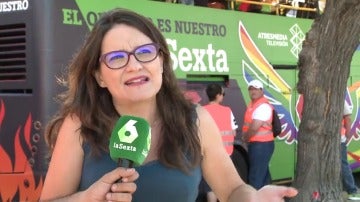 Mónica Oltra: "El Orgullo hace falta porque la diversidad en este país no siempre se ha vivido con tanta normalidad como hasta ahora"
