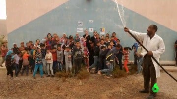 Estudiantes de Guipúzkoa cambian la vida de dos pueblos de Marruecos al crear una bomba hidraúlica