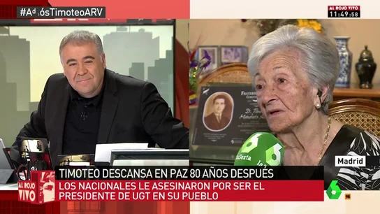Ascensión Mendieta charla con Antonio Gracia Ferreras Ascensión Mendieta charla con Antonio Gracia Ferreras