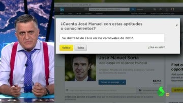 Wyoming revisaba el Linkedin de José Manuel Soria