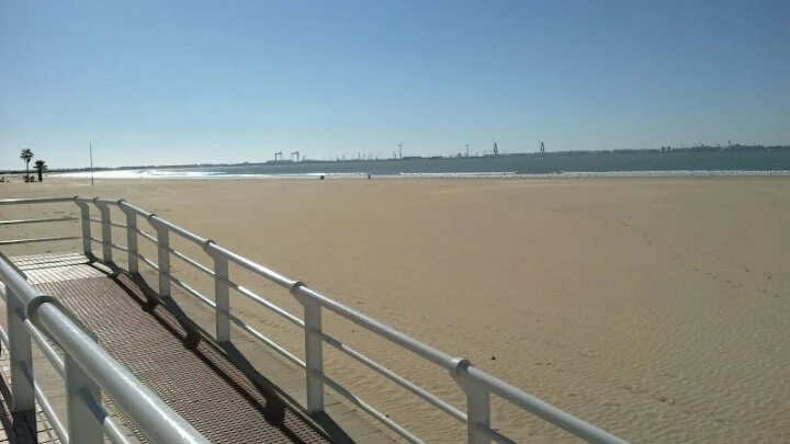 Playa de Valdelagrana (Cádiz)