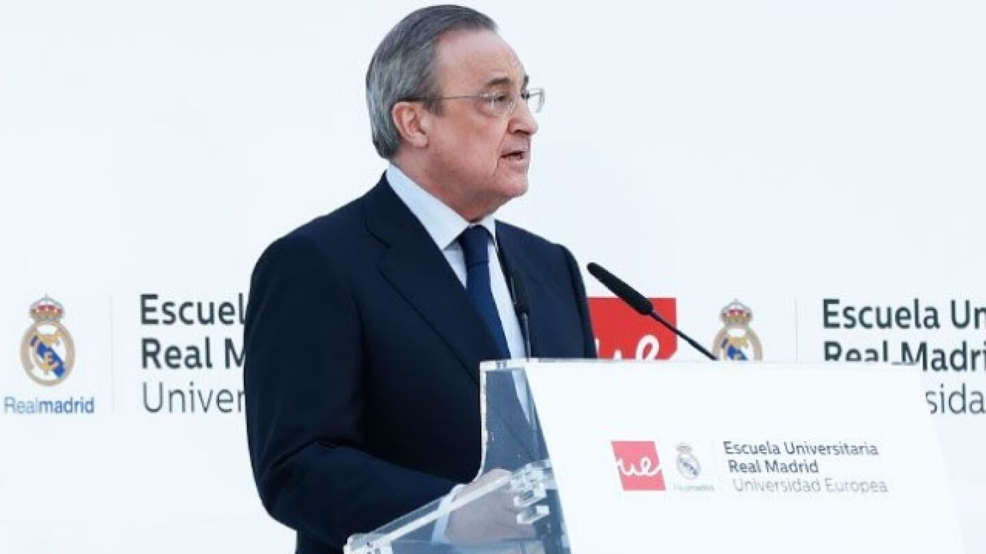 Florentino P&eacute;rez, presidente del Real Madrid