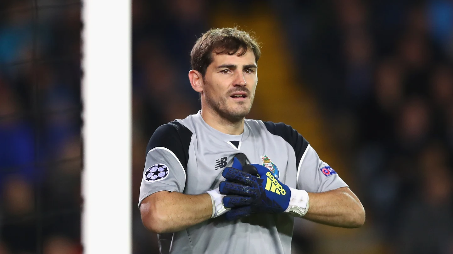 Iker Casillas durante un partido con el Oporto FC Iker Casillas durante un partido con el Oporto FC