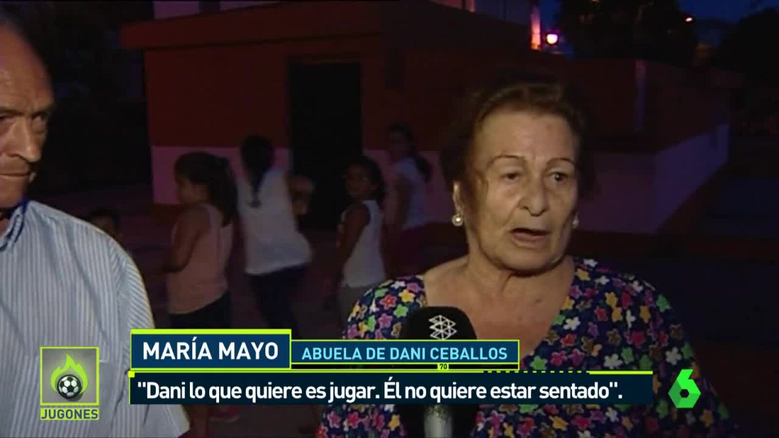 Mar&iacute;a Mayo, abuela de Dani Ceballos