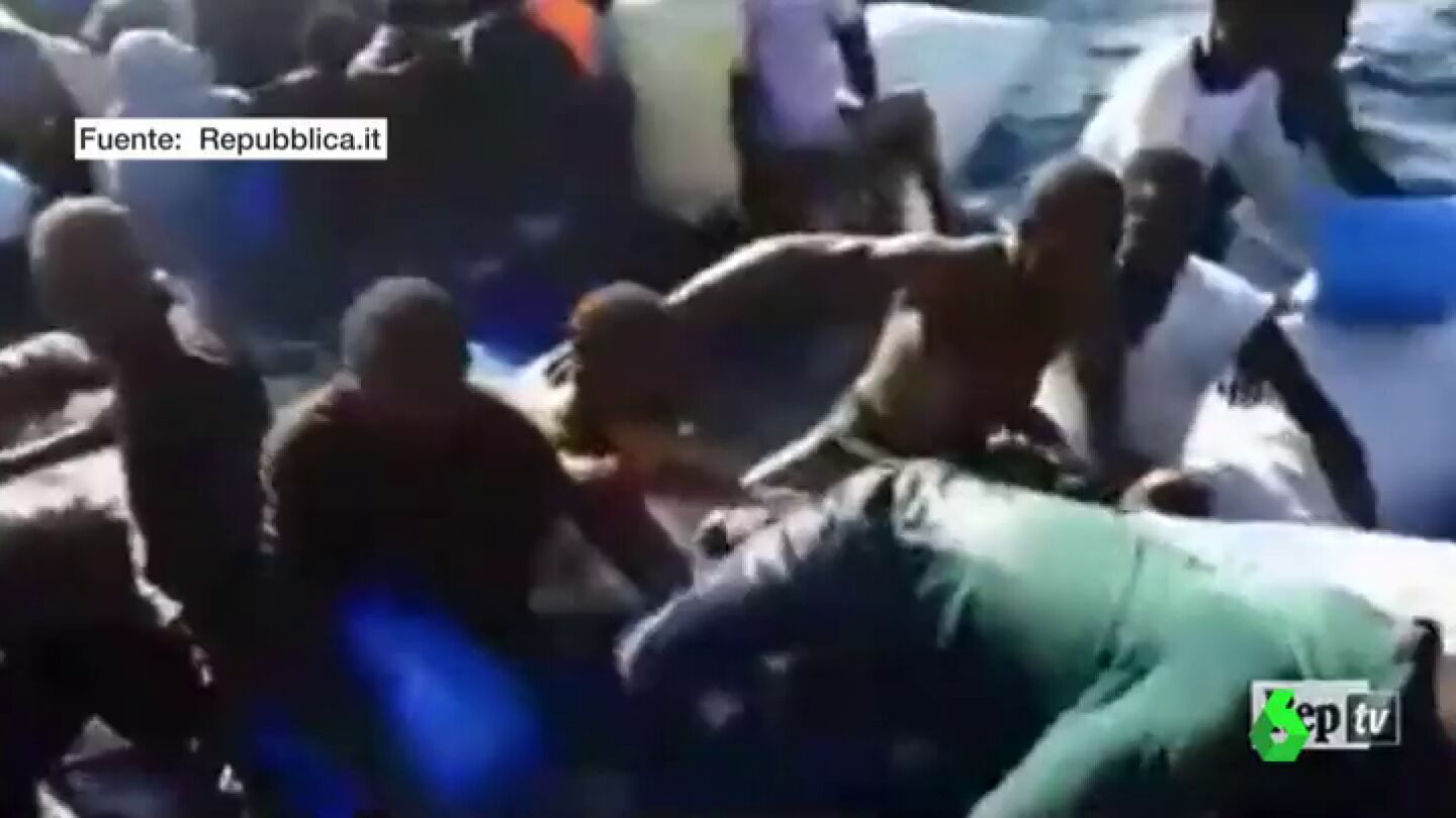 Migrantes en el Mediterr&aacute;neo