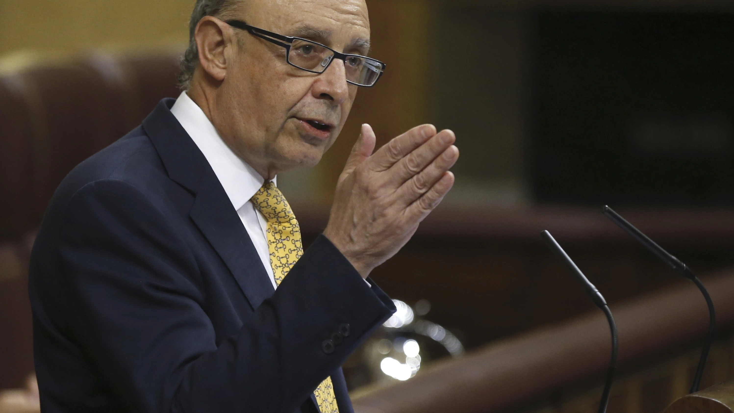 Cristóbal Montoro en el Congreso