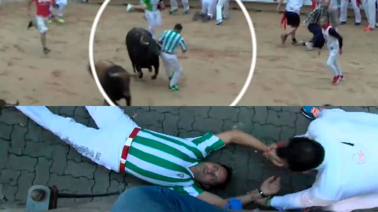 El corredor de la camiseta del Betis en San Fermín