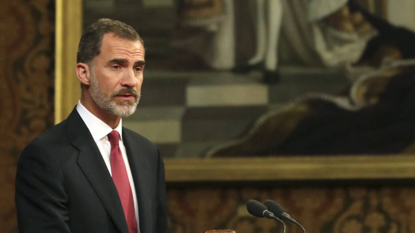El rey Felipe VI, en el parlamento brit&aacute;nico