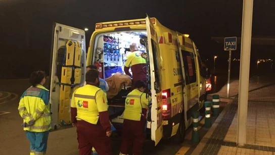 Una ambulancia del Summa Una ambulancia del Summa
