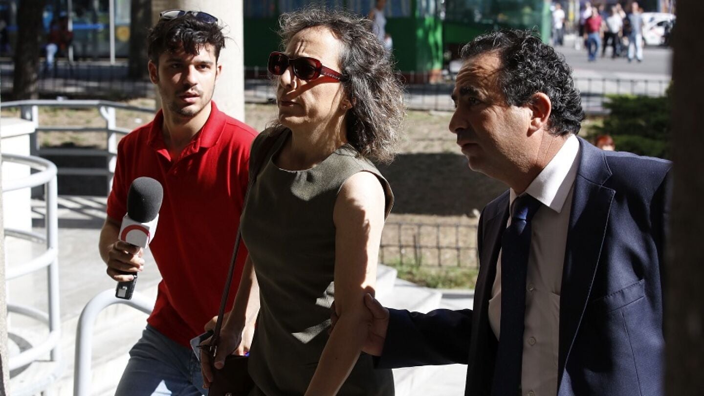 Noelia de Mingo realiza un examen psiqui&aacute;trico que determinar&aacute; si sale libre