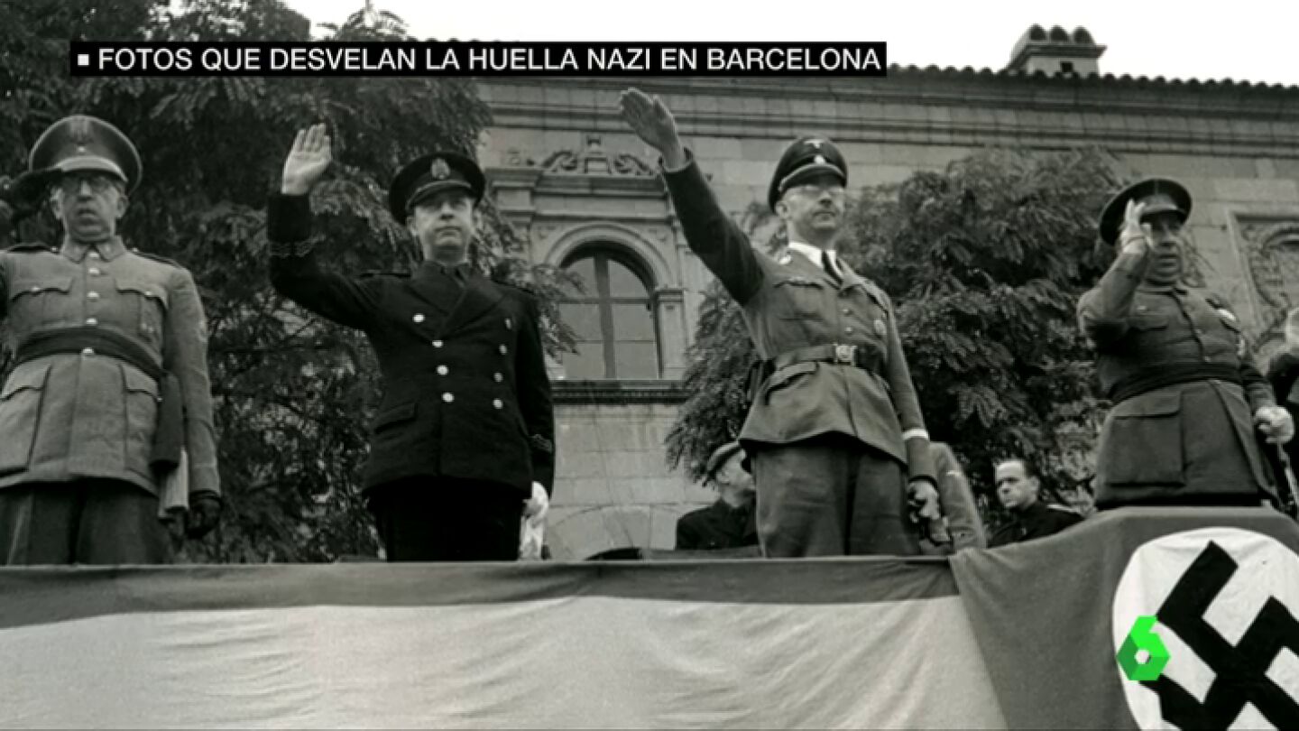 Estas son las im&aacute;genes que desvelan la huella nazi en Barcelona
