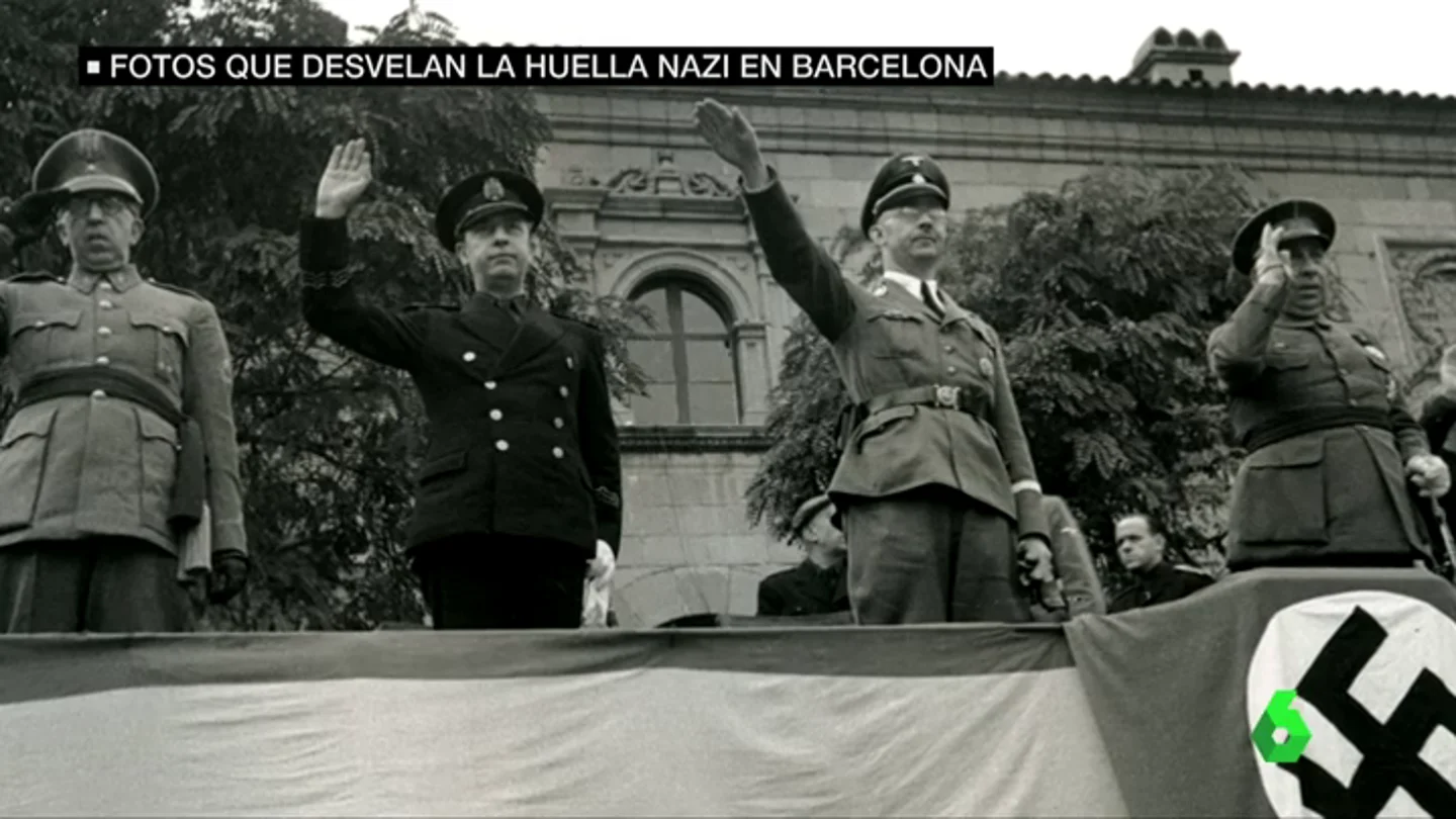 Estas son las imágenes que desvelan la huella nazi en Barcelona Estas son las imágenes que desvelan la huella nazi en Barcelona