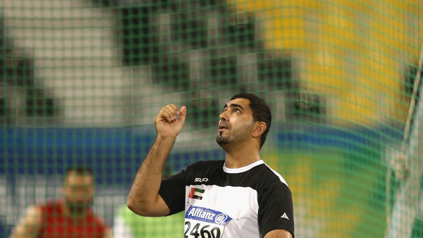 Abdullah Hayayei, durante una competici&oacute;n