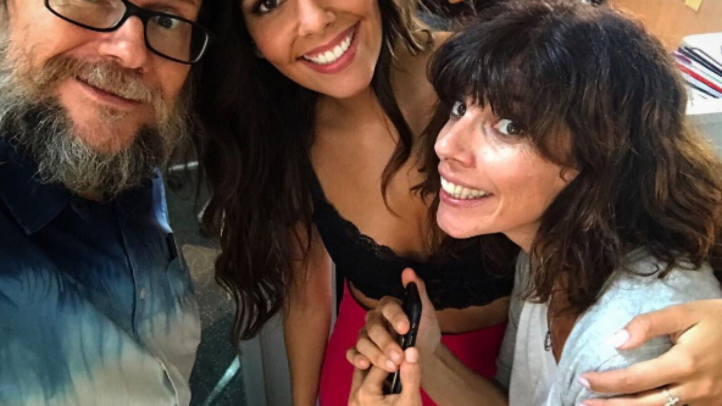 Santiago Segura, Cristina Pedroche y Maribel Verd&uacute;