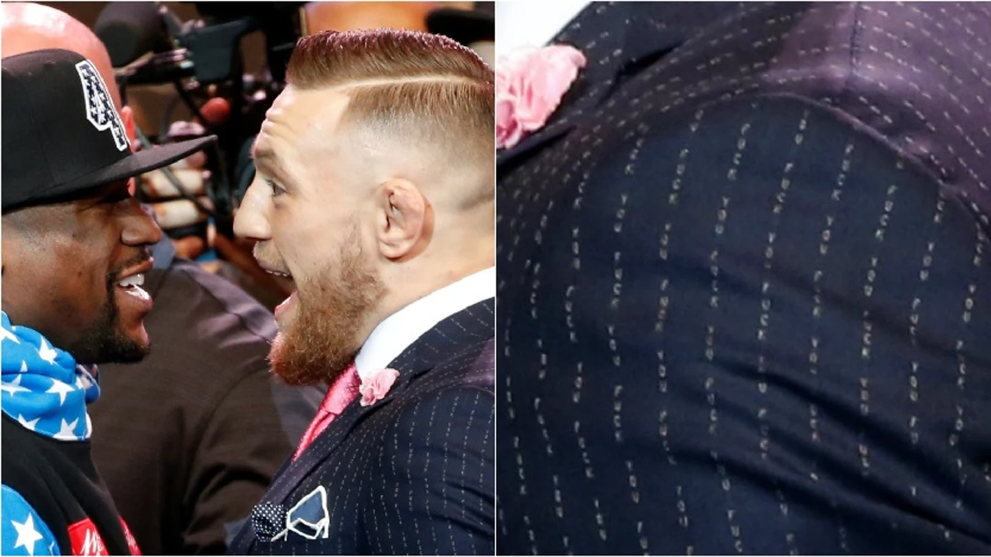 El polémico traje de Conor McGregor El polémico traje de Conor McGregor