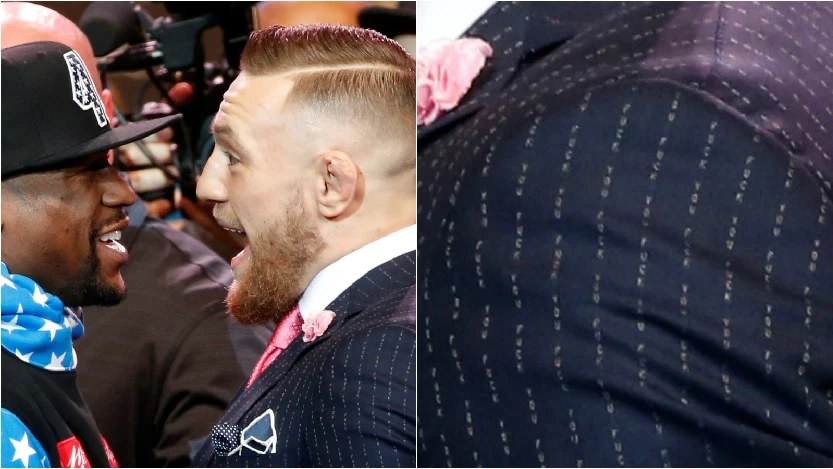 El polémico traje de Conor McGregor