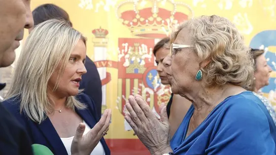 Marimar Blanco, hermana de Miguel Ángel Blanco, conversa con Manuela Carmena Marimar Blanco, hermana de Miguel Ángel Blanco, conversa con Manuela Carmena