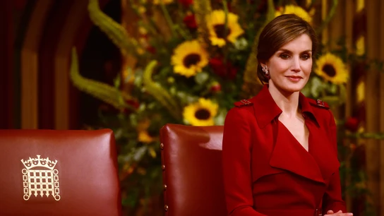 La Reina Letizia durante la visita de Estado a Reino Unido La Reina Letizia durante la visita de Estado a Reino Unido