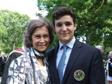 La graduación de Froilán de Marichalar La graduación de Froilán de Marichalar