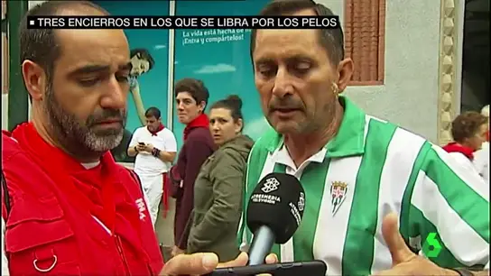 Manolo ya es leyenda en San Fermín Manolo ya es leyenda en San Fermín