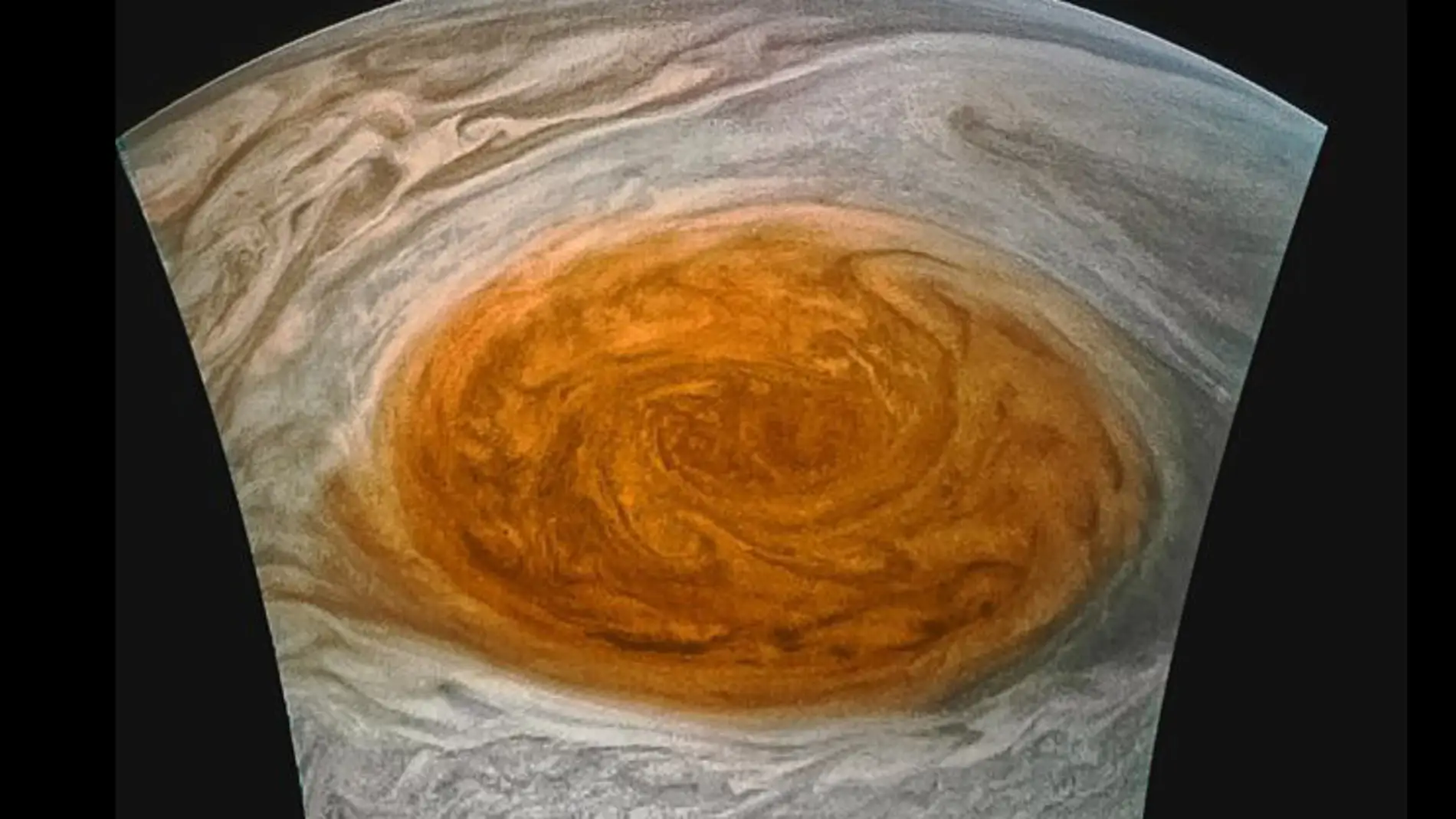 La NASA ofrece las mejores imagenes de la Gran Mancha Roja de Jupiter