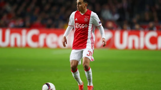 Nouri, durante un partido con el Ajax Nouri, durante un partido con el Ajax