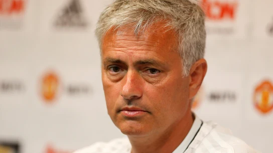 Mourinho, durante la conferencia de prensa Mourinho, durante la conferencia de prensa
