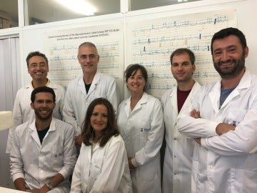 Equipo de investigadores que está desarrollando la vacuna Equipo de investigadores que está desarrollando la vacuna