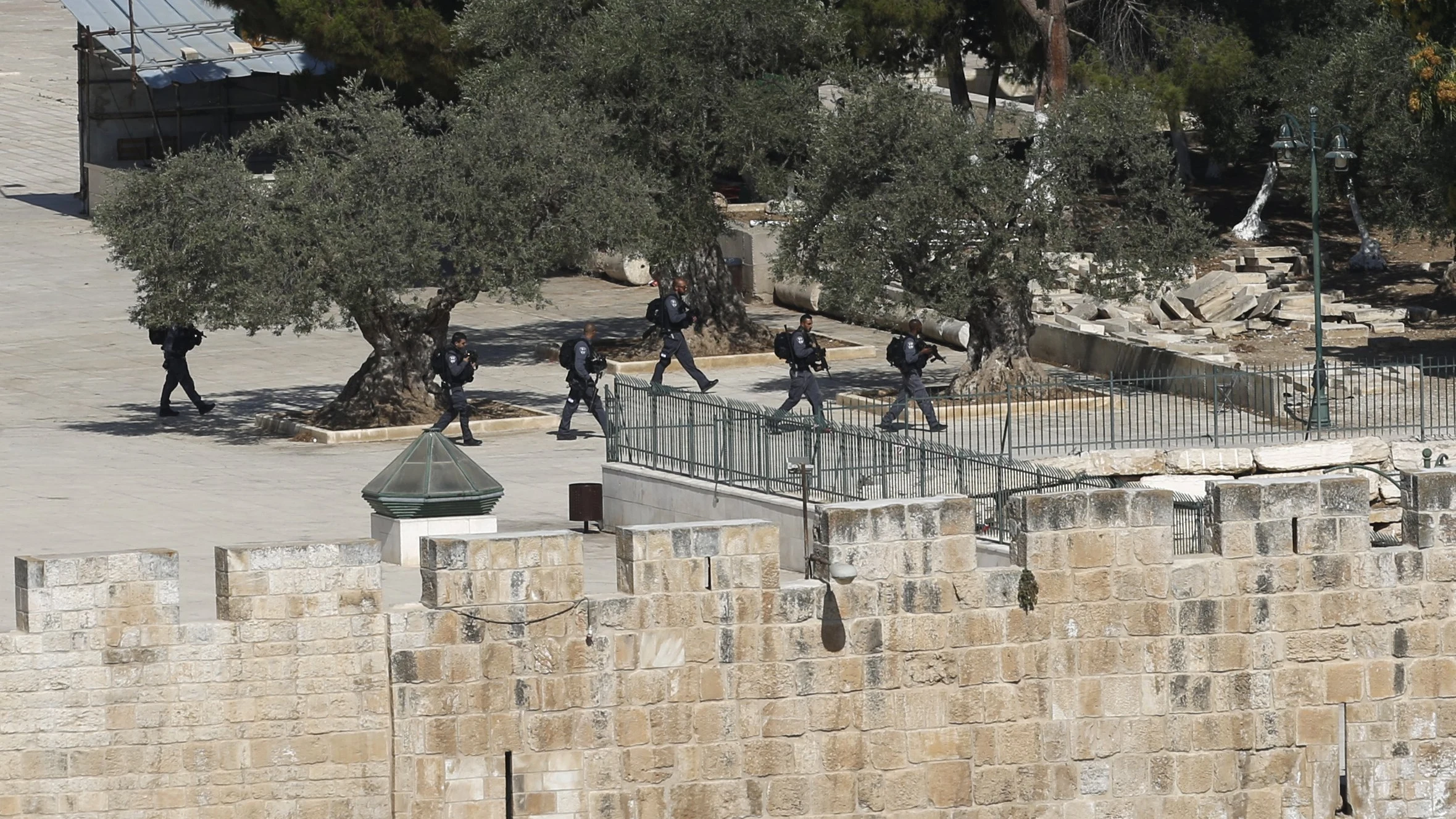 Tiroteo en la ciudad vieja de Jerusalén