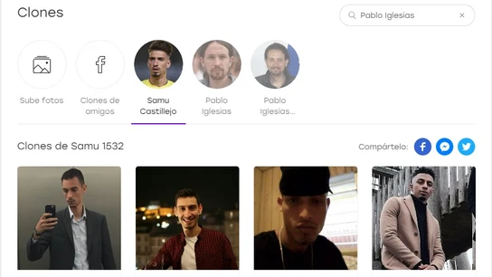 Parecidos al futbolista Parecidos al futbolista