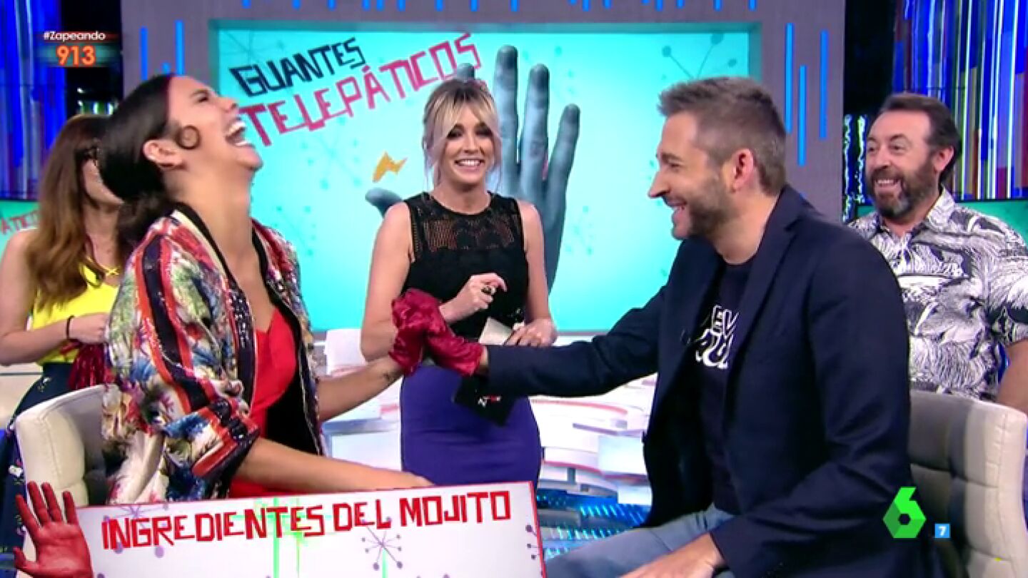 Cristina Pedroche y Frank Blanco en Zapeando