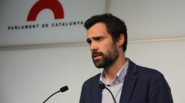 Roger Torrent Portavoz adjunto de Junts x Si en el parlamento de Cataluña