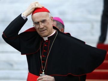 El exsecretario de Estado vaticano Tarciso Bertone El exsecretario de Estado vaticano Tarciso Bertone