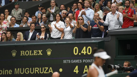 Garbiñe en Wimbledon Garbiñe en Wimbledon