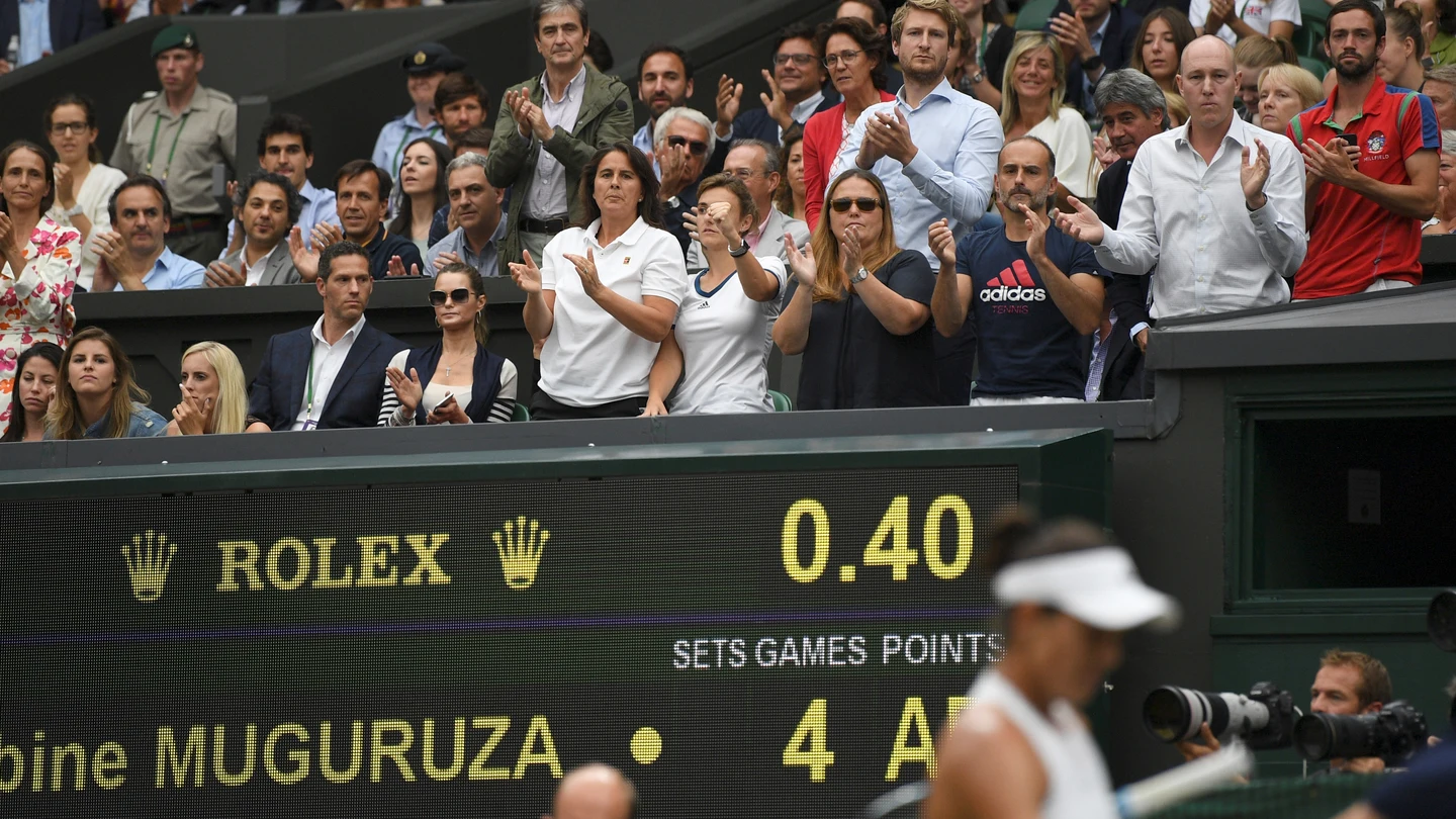 Garbiñe en Wimbledon Garbiñe en Wimbledon