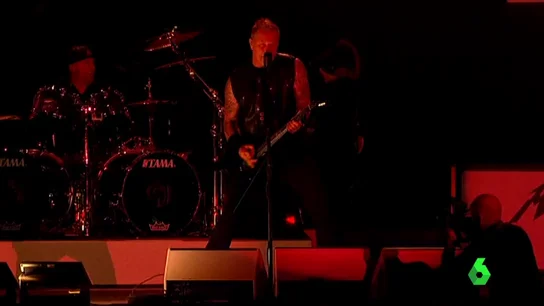 Metallica sobre el escenario Metallica sobre el escenario