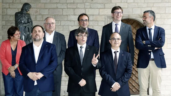 Foto de familia del nuevo Govern de la Generalitat de Cataluña Foto de familia del nuevo Govern de la Generalitat de Cataluña