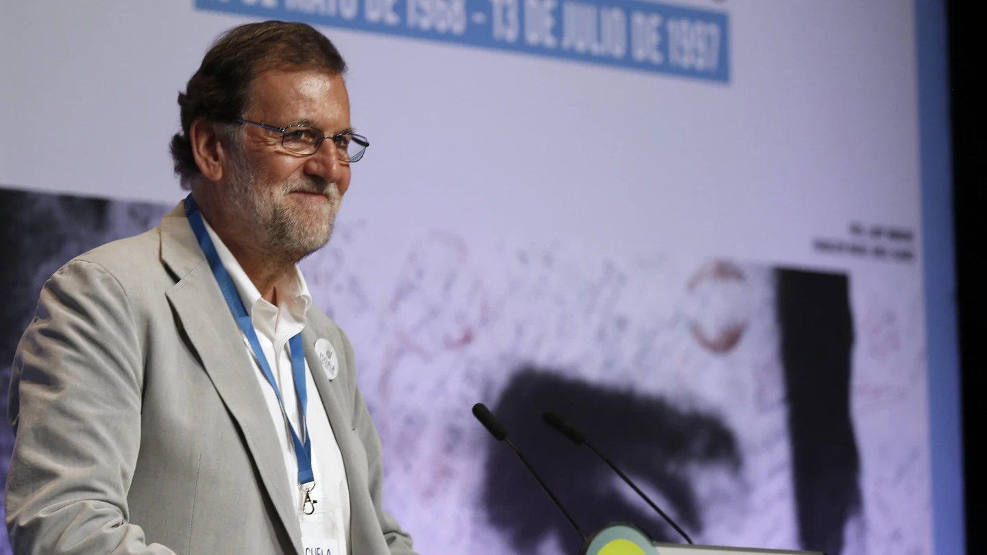 Mariano Rajoy en un acto en Bilbao Mariano Rajoy en un acto en Bilbao