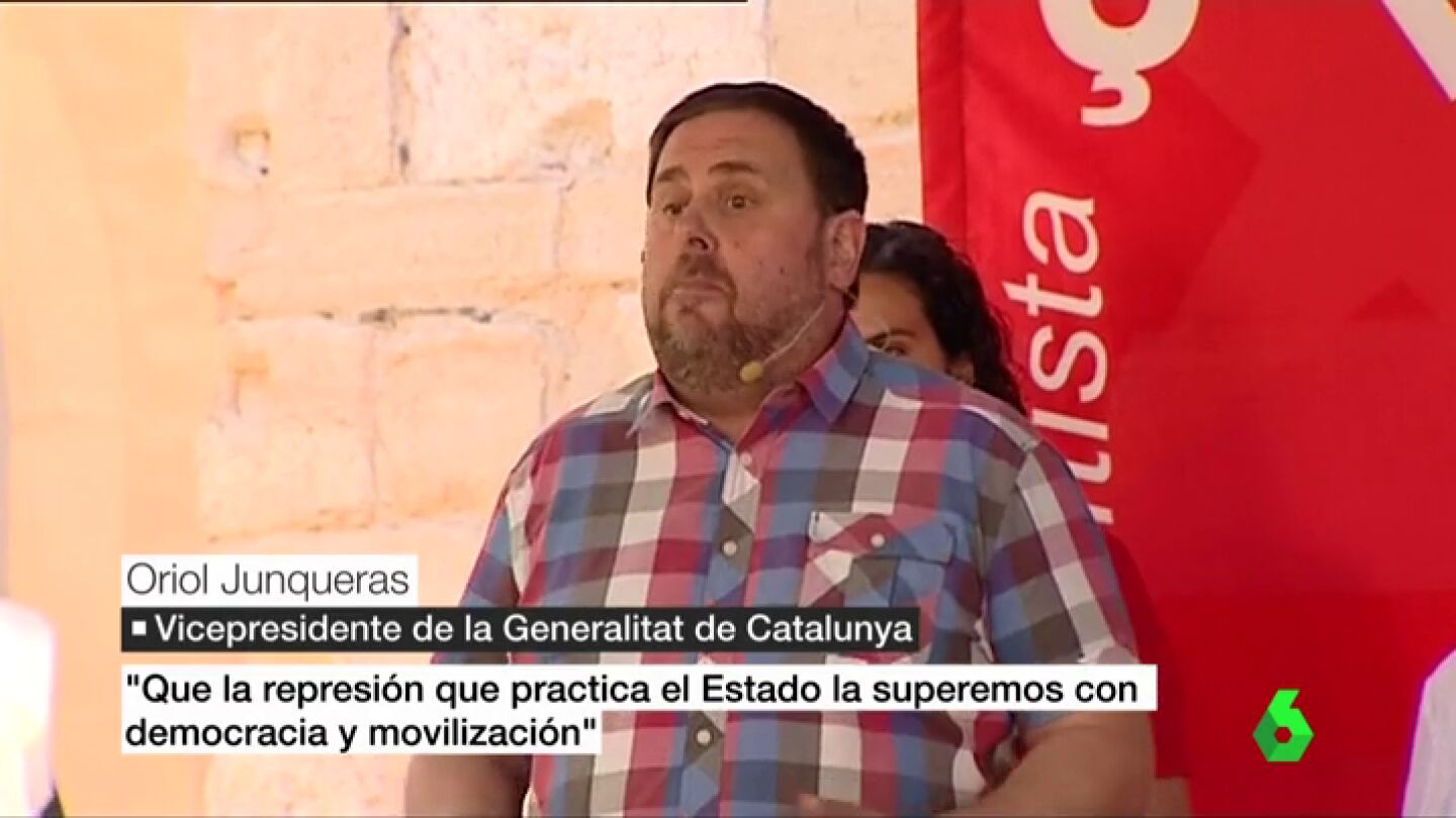 Oriol Junqueras responde a Mariano Rajoy