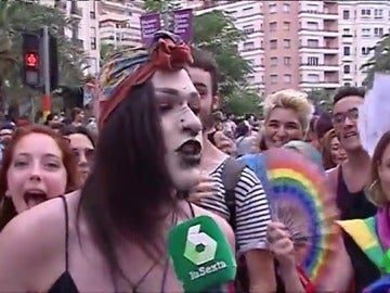 Participantes en el Orgullo de Alicante Participantes en el Orgullo de Alicante